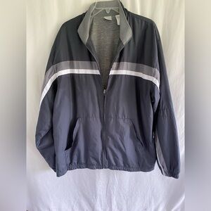 Men’s Large Athletic Works Lined Windbreaker Jacket